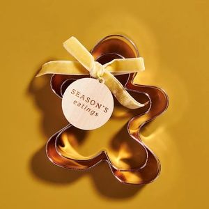 NWT [Set of 2] Anthropologie Season's Eatings Gingerbread People Cookie Cutters